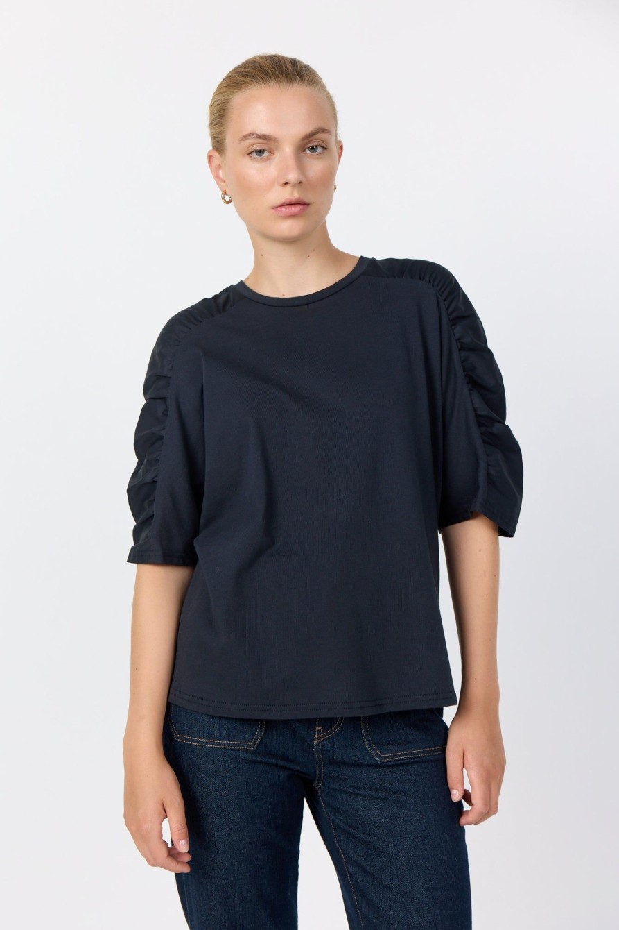 Kvinde Leveté Room | Lr-Kowa 15 T-Shirt Navy