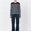 Kvinde Leveté Room | Lr-Agnes 7 Pullover Navy