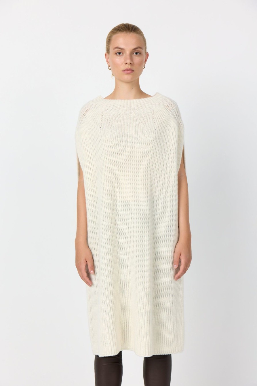 Kvinde Leveté Room | Lr-Kalima 26 Poncho Creme